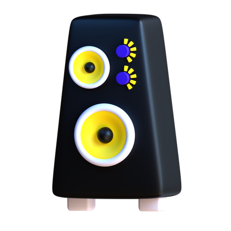 Speaker  3D Icon