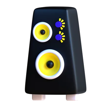 Speaker  3D Icon