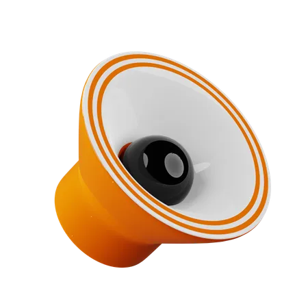 Speaker  3D Icon