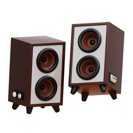 Speaker  3D Icon