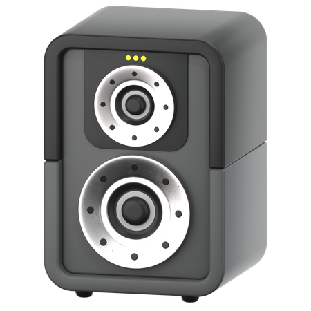 Speaker  3D Icon