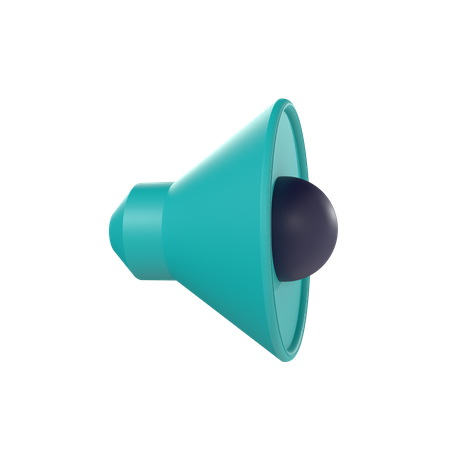 Speaker  3D Icon