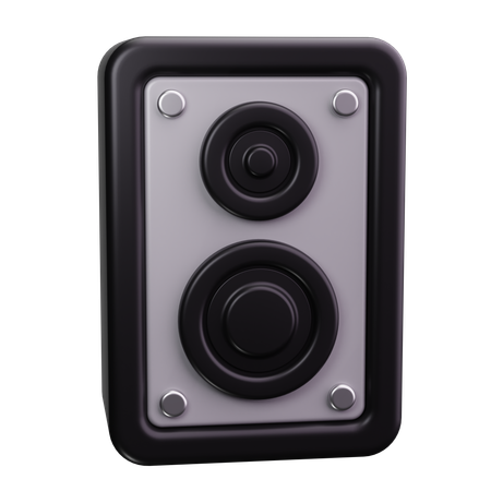 Speaker  3D Icon