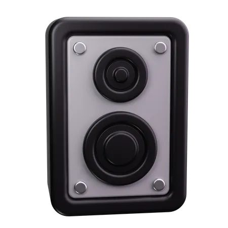 Speaker  3D Icon