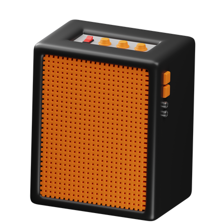 Speaker  3D Icon