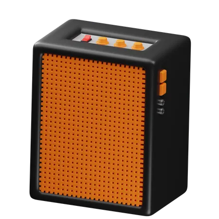 Speaker  3D Icon