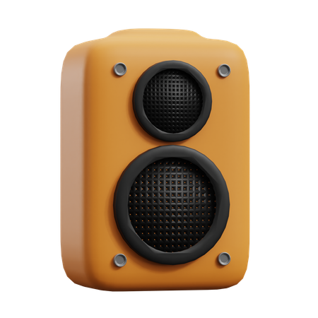 Speaker  3D Icon