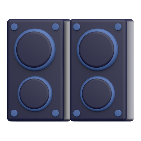 Speaker  3D Icon