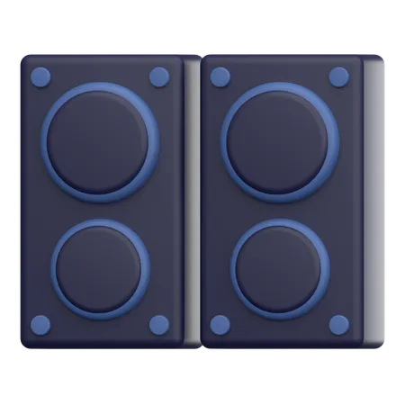 Speaker  3D Icon