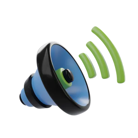 Speaker  3D Icon