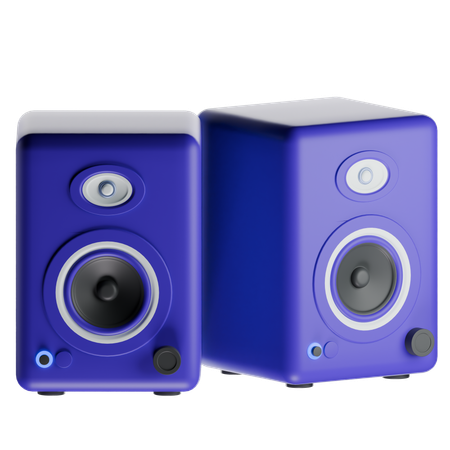 Speaker  3D Icon