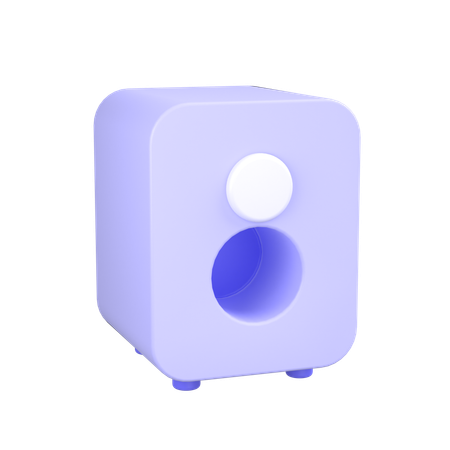 Speaker  3D Icon