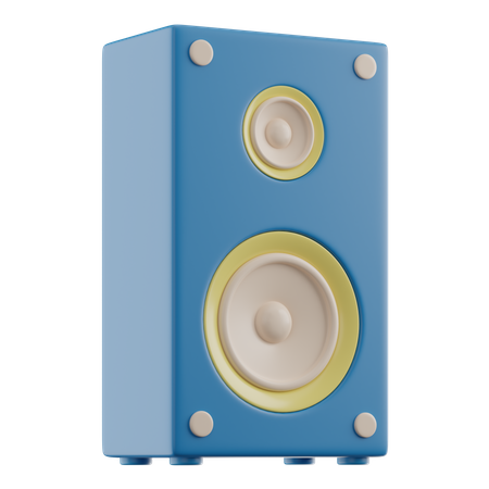 Speaker  3D Illustration