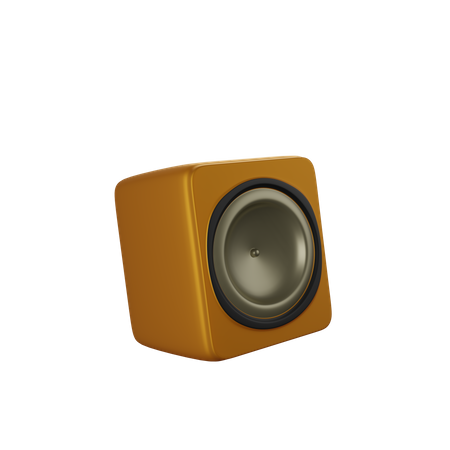 Speaker  3D Illustration