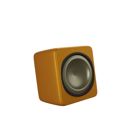 Speaker  3D Illustration