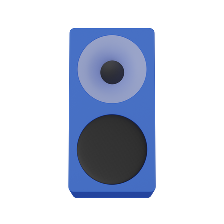 Speaker 3D Icon