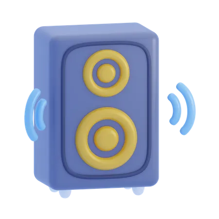 Speaker 3 D Gadget 3D Icon