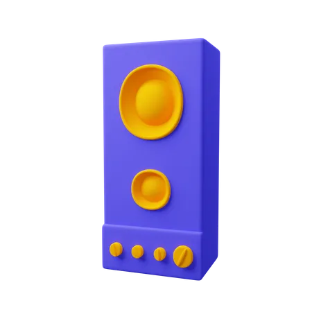 Speaker Download This Item Now 3D Icon