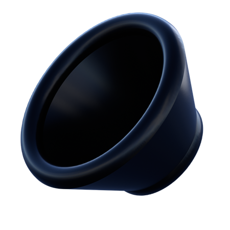 Speaker Abstract  3D Icon