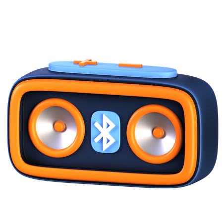 Speaker bluetooth  3D Icon