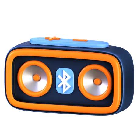 Speaker bluetooth  3D Icon