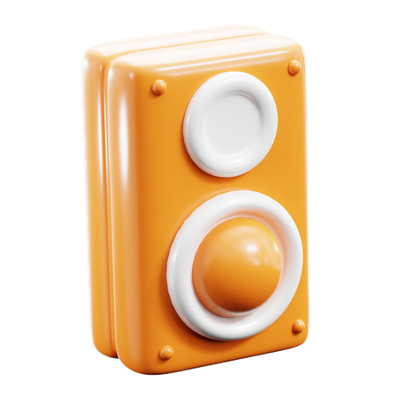 Speaker Box  3D Icon
