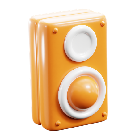 Speaker Box  3D Icon