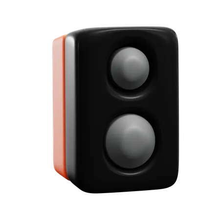 Speaker Sound  3D Icon