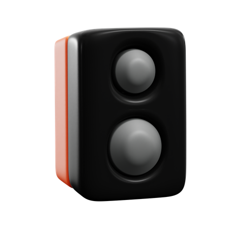 Speaker Sound  3D Icon