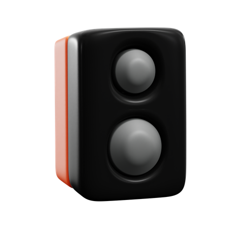 Speaker Sound  3D Icon