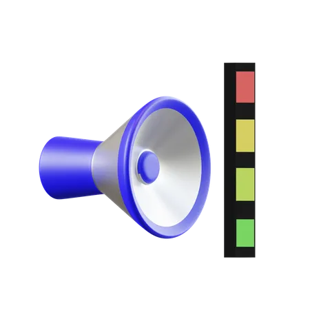 Speaker Volume  3D Icon