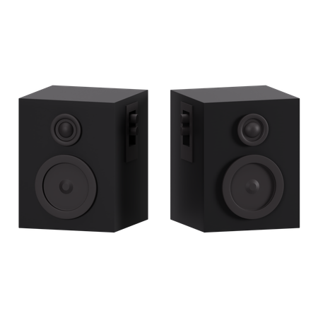 Speakers  3D Icon