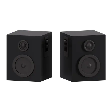 Speakers  3D Icon