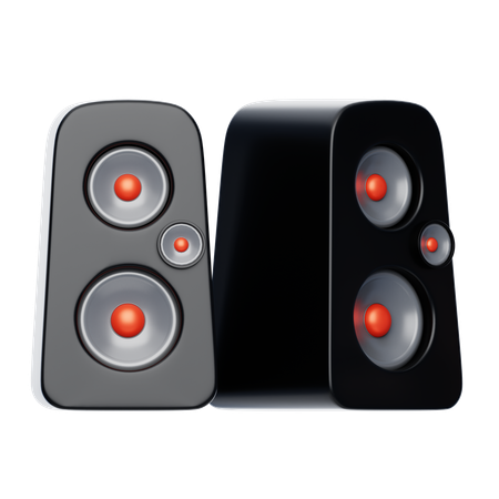 Speakers  3D Icon