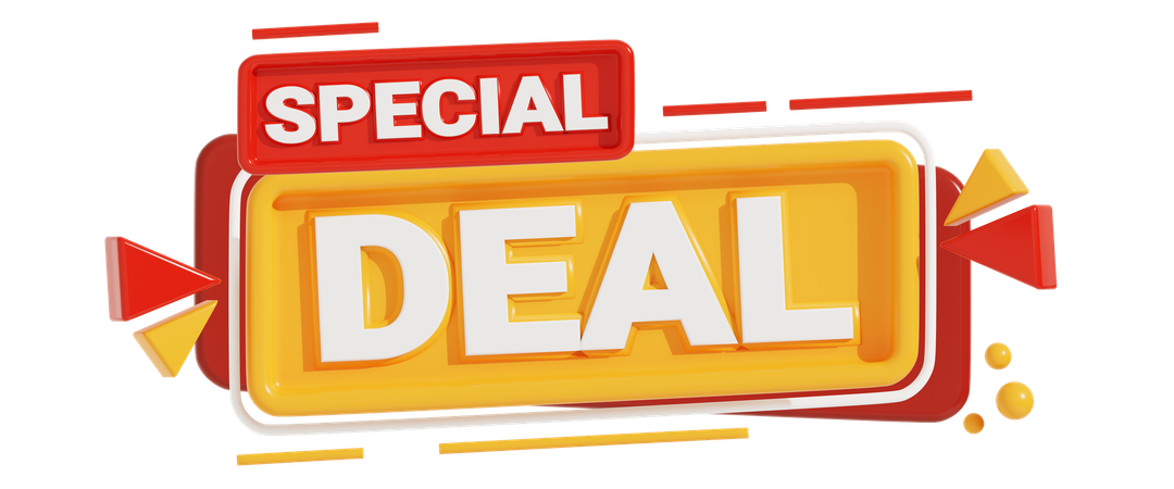 Special Deal  3D Icon