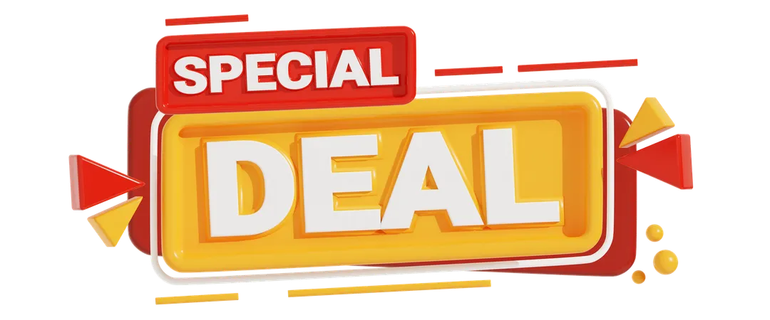 Special Deal  3D Icon