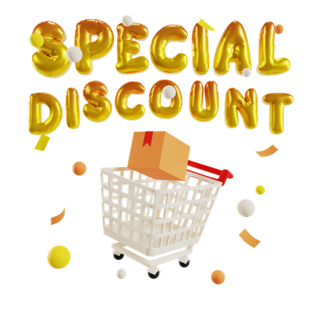 Special Discount Offer  3D Icon