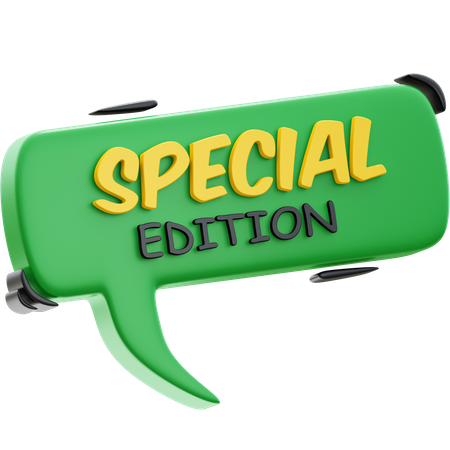 Special Edition  3D Icon