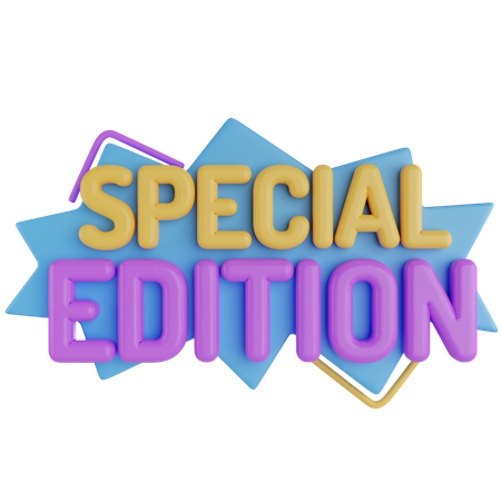 Special Edition  3D Icon