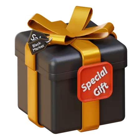 Special Gift Black Friday  3D Icon