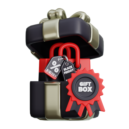 Special Gift Box  3D Icon