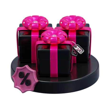 Special Gift Box  3D Icon