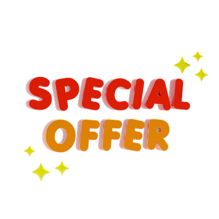 Special offer  3D Icon