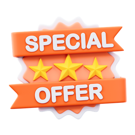 Special Offer  3D Icon