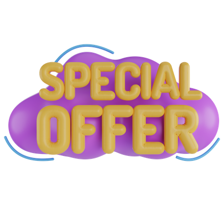 Special Offer  3D Icon