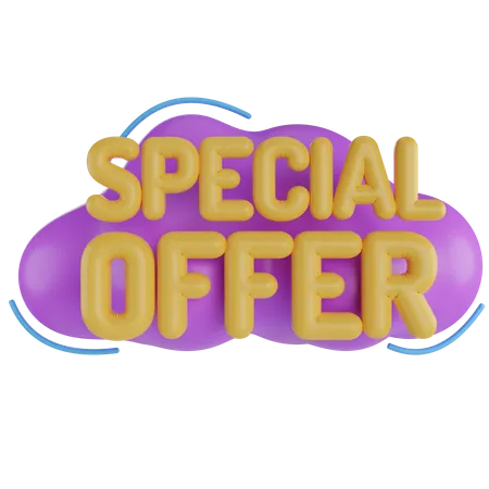 Special Offer  3D Icon