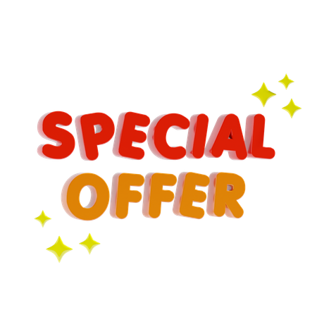 Special offer  3D Icon