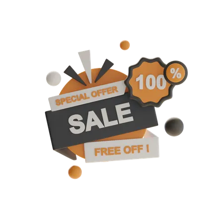 Special Offer  3D Icon