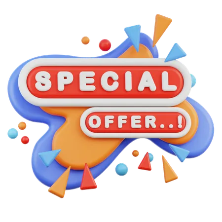 Special Offer  3D Icon