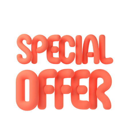 Special offer  3D Icon